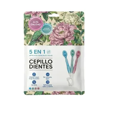 Çapraz Sınır Patlamali Diş Fırçası Tek Kullanımlık Mini Taşınabilir Ev Bağımsız Paket İngilizce Yumuşak Kıl Diş İşi Diş Iplikleri Set Toptan