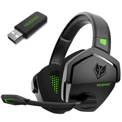 NUBWO G06 Kabelloses Gaming-Headset, Stereo, 2.4G und Bluetooth - 9