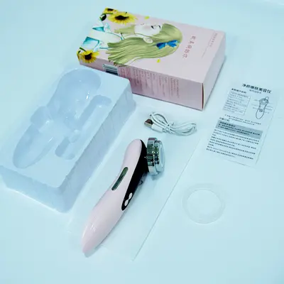 Red and blue light facial beauty device for skin rejuvenation at home - 12