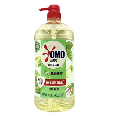 Aomiao bulaşık deterjanı aile boy 1,1 kg, güçlü yağ çözücü - 7