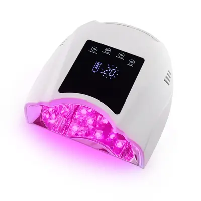 UV/LED tırnak lambası, profesyonel, hızlı kurutma, kablosuz - 7