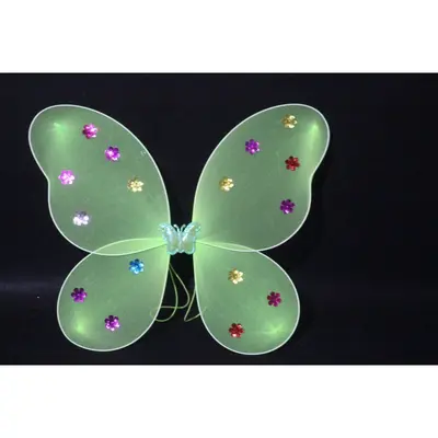 LED Light-Up Butterfly Wings for Kids, Performance Accessory - 7