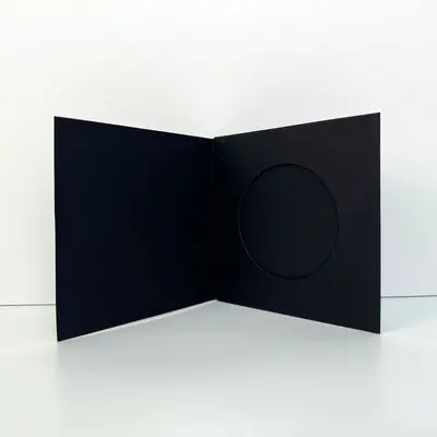 Folding Wrap-Around Small Sample Paper Box with Inner Hollow Cutout - 8