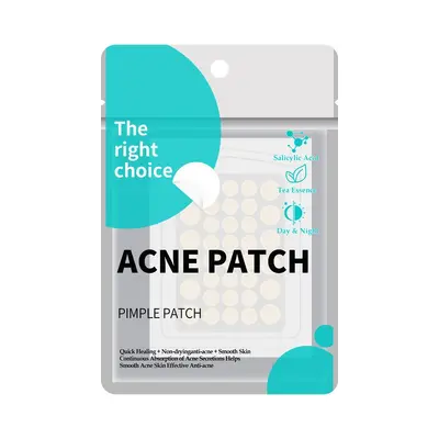 Bochuangke Genuine Invisible Pimple Patch Star Pimple Patch Cute Hydrocolloid Concealing Acne Patch Pus-Absorbing Anti-Acne Spot Patch - 6