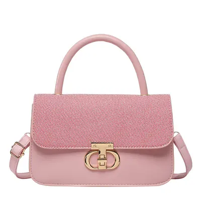 2025 Retro Women's Small Square Shoulder Crossbody Bag with Lock Buckle - 5