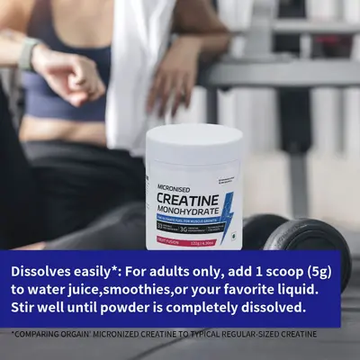 Schnelllösliches Kreatin-Pulver für Fitness