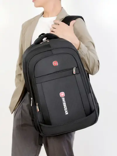 Großhandel Herren-Rucksack mit Militärmesser, kostenloser Versand, Business-Freizeit-Rucksack vielseitig kombinierbar, großes Fassungsvermögen, Sport-Outdoor-Reiserucksack, Schulrucksack für Studenten