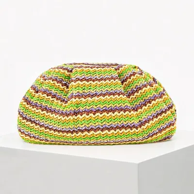 Damen-Strohhandtasche Freizeit geflochten Sommermodell - 8