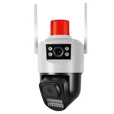 Dual-Screen WiFi Security Camera, Outdoor, 4G HD