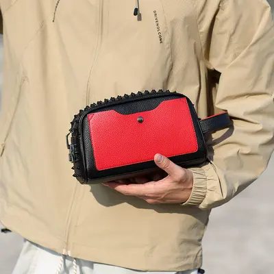 Men's Business Clutch Bag, Large-Capacity Phone Wallet - 3