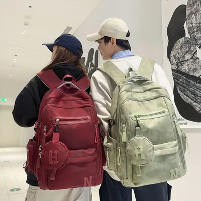 Rucksack für Jungen und Mädchen, Schulrucksack für Universität, Mittelschule und Gymnasium, Grundschule, großes Fassungsvermögen, Reiserucksack, Schulanfang - 2