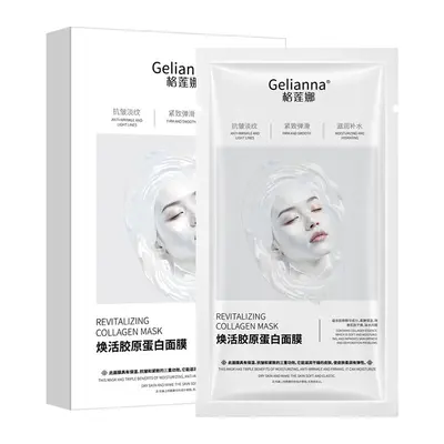 Transparente Kollagen-Wasserbasis-Maske von Beyazdan, feuchtigkeitsspendend und erfrischend im gleichen Stil wie Wei Xue, wasserlösliche hydrolysierte Maske zum Großhandelspreis - 10