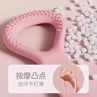 高弹力八字拉力器健身减肥瑜伽辅助家用健身房开肩美背拉力弹力带 - 4