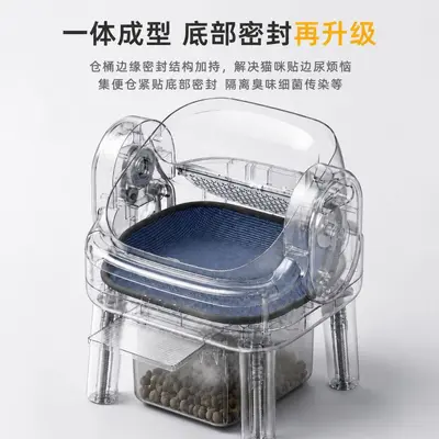 Smart Self-Cleaning Cat Litter Box, Large Capacity - 2