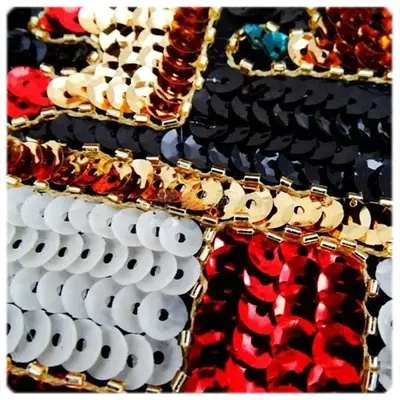10 mm yuvarlak kavisli PVC payet boncuk, gümüş alt, DIY takı malzemesi
