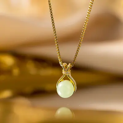 Hochwertiges elegantes leichtes luxuriöses Vollzirkonia-Kupfer-Mikro-Pavé-Halskette für Frauen, mit echtem Gold durch Elektrolyse beschichtet, schlichtes modisches elegantes Schlüsselbein-Kettchen Halskette. - 10