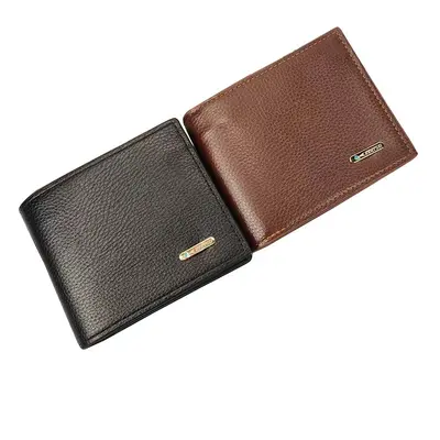 Men's Horizontal Short Wallet with Multiple Card Slots - 6
