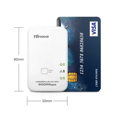 500M Kablolu Powerline Adaptör Seti, IPTV ve Ev Ağı İçin - 2