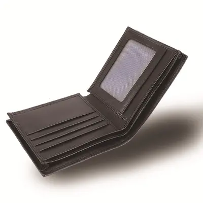 Genuine Thai Crocodile Leather Men's Wallet, Short, Multi-Card Slots - 6