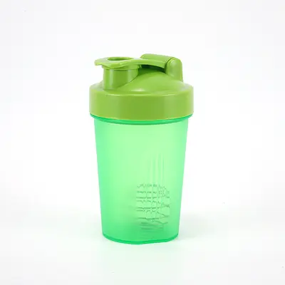Sarsıntı fincan spor su bardağı taşınabilir protein tozu yemek yerine milkshake karıştırma kabı 400 ml plastik spor sallama fincan erkekler için - 12