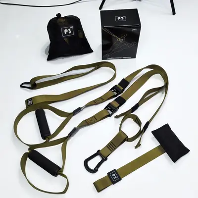 p3trx Suspension Training Strap for Home Yoga and Resistance Workouts - 10