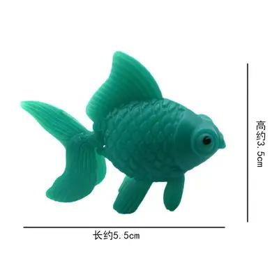 Floating Simulated Fake Fish, Plastic Aquarium Landscape Decoration - 8