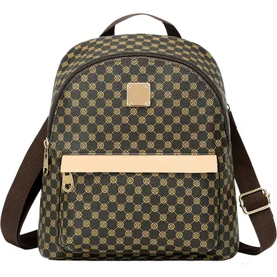 Printed Large Capacity Women's Backpack - 6