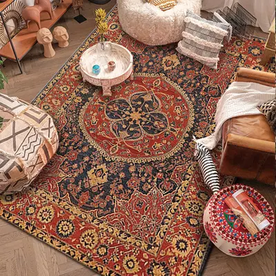 Patterned Living Room Rug, for Bedroom and Hotel Use - 9