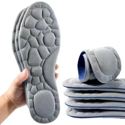 Unisex Military Training Sports Insoles, Shock-Absorbing, Soft Resilient, Breathable