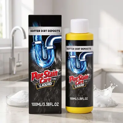 Pipe Unclogging Liquid for Toilets, Kitchen Sinks and Drains