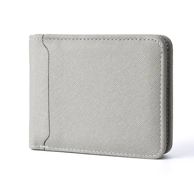 Men's Short Wallet, Large Capacity with Multiple Card Slots, PU Leather - 8