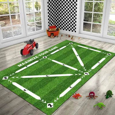 Diatomite Anti-Slip Football Training Mat, Soundproof - 10