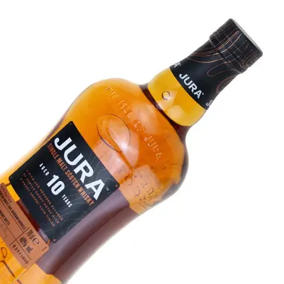Jura 10 Jahre Single Malt Whisky, Import aus Großbritannien, 700 ml