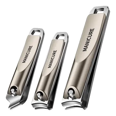 Nail clipper, slanted edge, portable, large size - 5