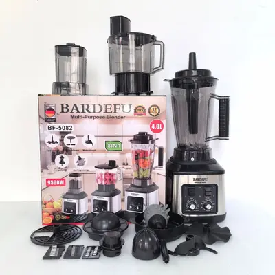 3L blender, 8 fonksiyonlu, paslanmaz çelik, yüksek güçlü motor
