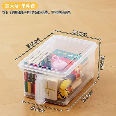 Kitchen storage box with wheels and handle - 10