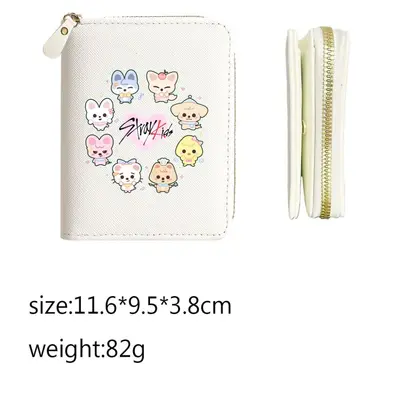 Stray Kids Men's Long Wallet, Large Capacity, Multi-Card Slots - 12