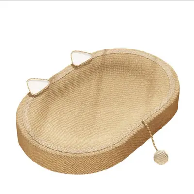 Sisal Cat Scratcher and Cat Bed 2-in-1, Non-Shedding - 6