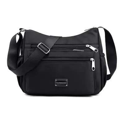 Large Capacity Nylon Crossbody Bag for Women, Multi-Compartment - 11