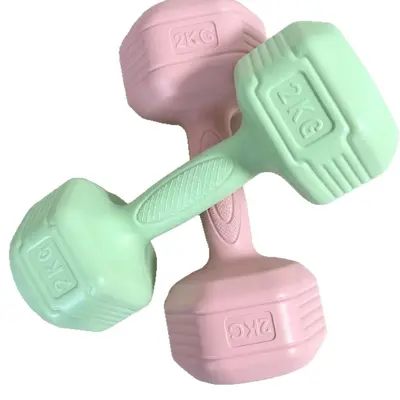 Kadın Dambıl Fitness Ev Antrenman Ekipmanı Uluslararası Küçük Dambıl Çocuk Kaplı Erkek Kol Kas Egzersizi Yoga Dambıl Seti - 6