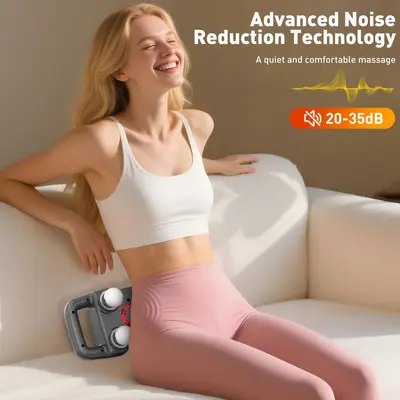 Cross-border 24-Head Fascia Gun, Multi-Head Powerful Motor, 28-Head Massage Gun, Deep Percussion 8-Head Massager - 4