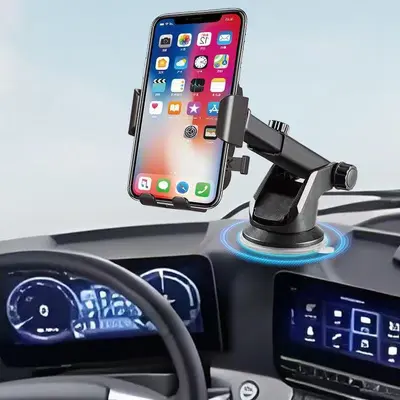 Mobile phone car holder 2025 new car elephant navigation suction cup car universal fixed car support - 3