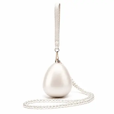 Women's Single Shoulder Crossbody Bag, Special Shaped Acrylic Shell Clutch for Weddings - 11