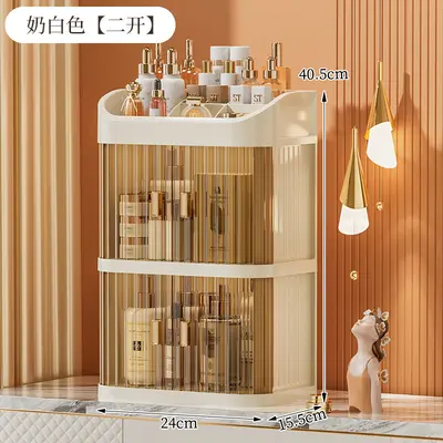 Large cosmetic storage box with drawers - 7