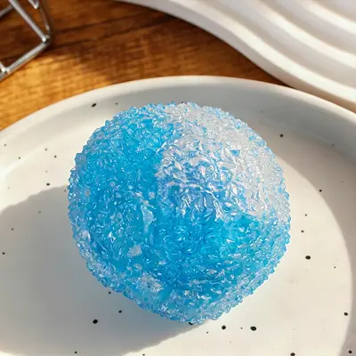 Fructose Slush Handmade Moldable Crunchy Stress Relief Toy Ball - 7