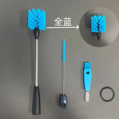 Foldable Cleaning Brush Set for Thermos Cups and Baby Bottles, Sponge - 13