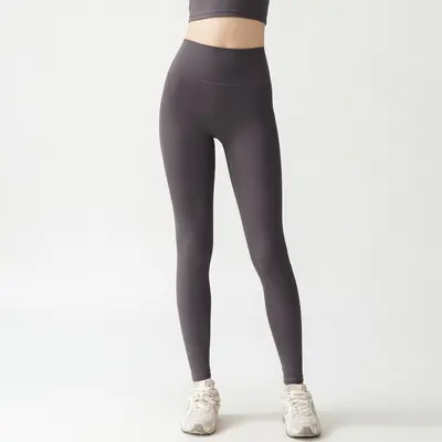 Ackdcs Seamless High-Waist Women's Yoga Pants, Naked-Feel, Fitness and Running - 11