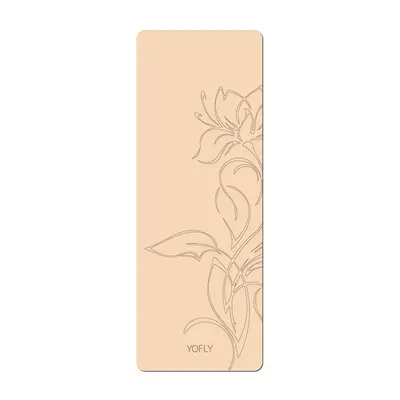 pu+天然橡胶瑜伽垫专业防滑健身地垫女士家用运动加厚垫拉伸