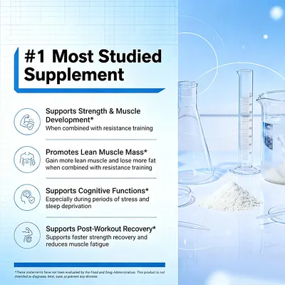 Creatine Monohydrate Powder, Pure Creatine, OEM Custom Production - 3