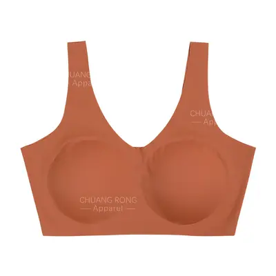 Kadın U Yaka Arkası Açık Hafif Spor Sütyen, Çıkarılabilir Göğüs Pedi, Dikişsiz - 11